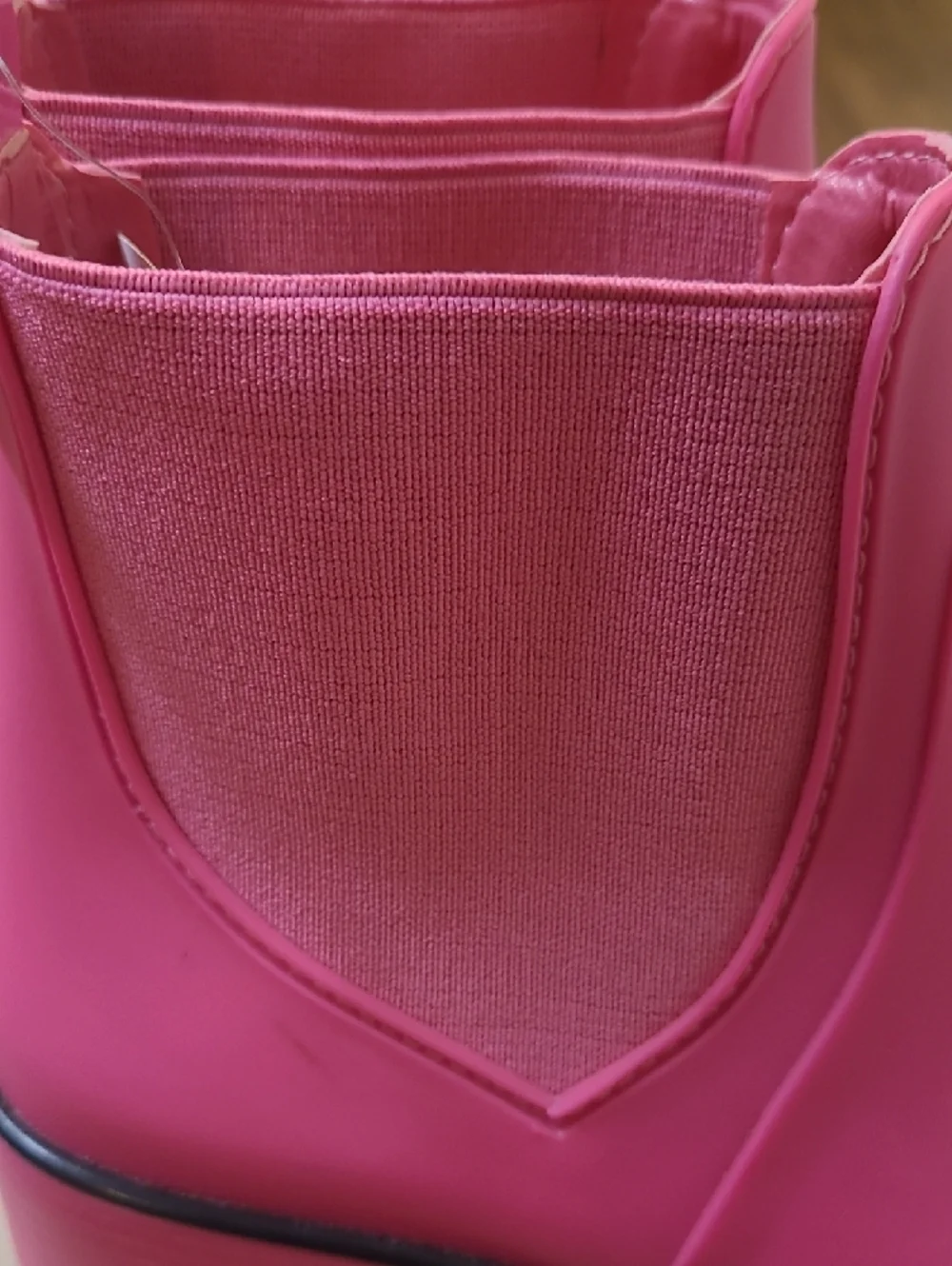 kate spade Bright Pink Chelsea Rain‎ Booties